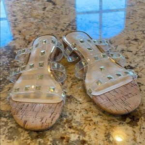 Jessica Simpson studded sandals